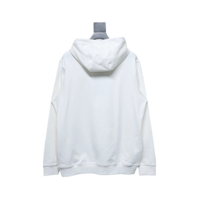 Top Quality     Burberry Embroidered Bear Hoodie White  02