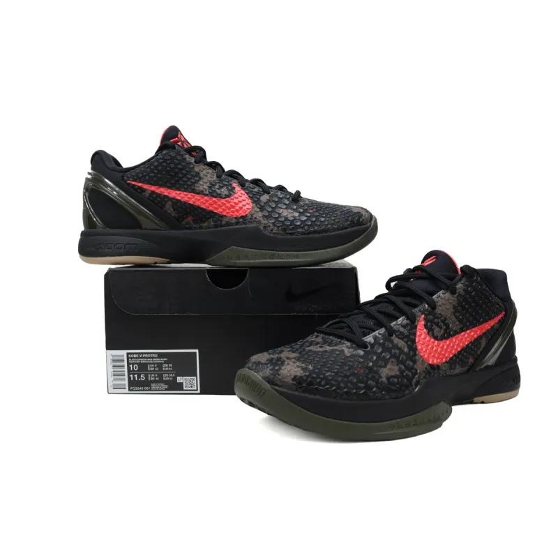 Nike Kobe 6 Protro Italian Camo FQ3546-001