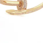 Top Quality Cartier Full Diamond Spike Bracelet