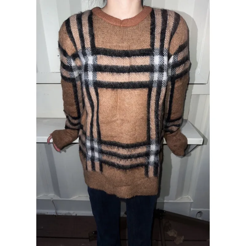 Top Quality Burberry 24Fw Classic Check Sweater