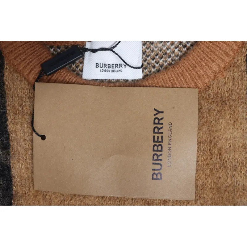 Top Quality Burberry 24Fw Classic Check Sweater