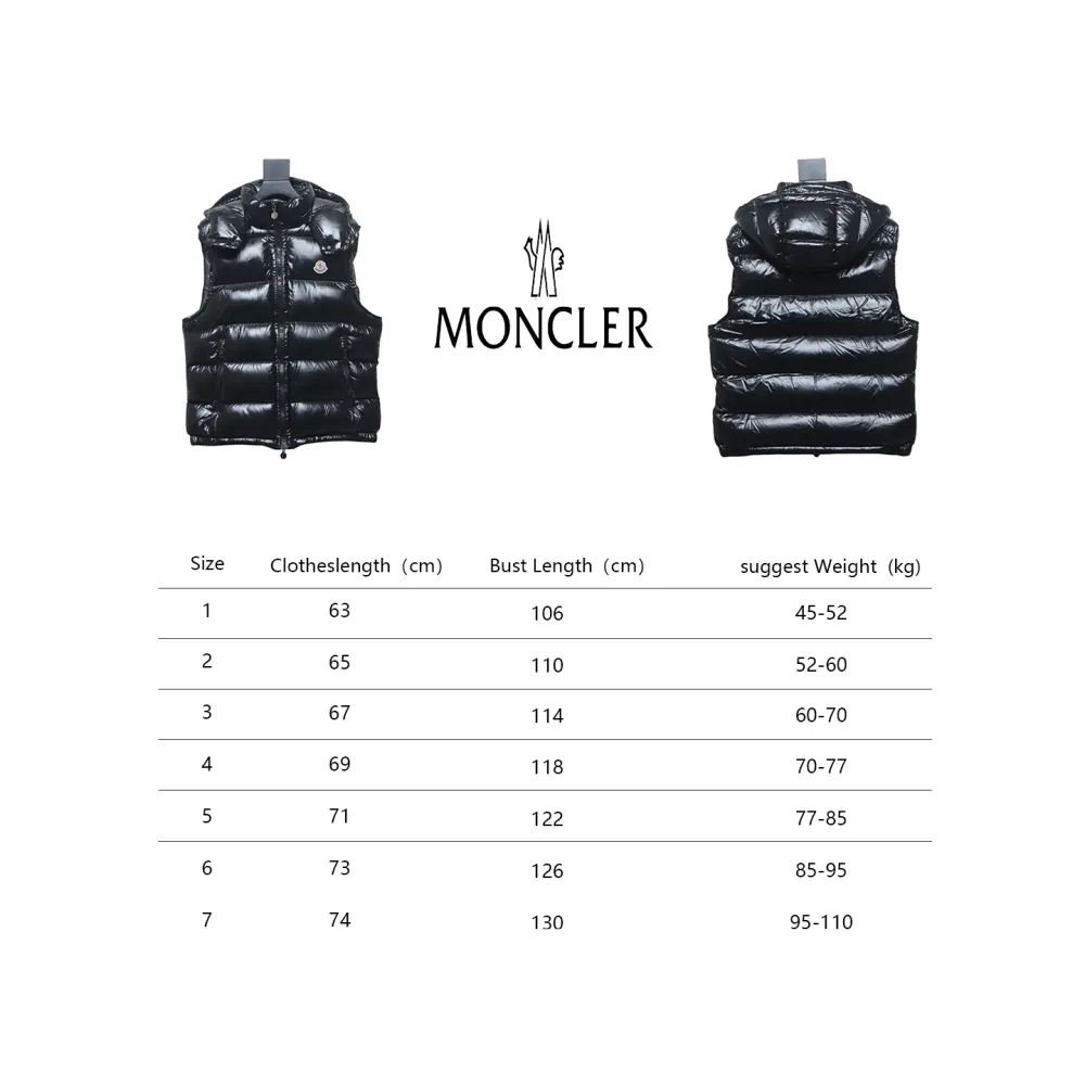 Top Quality Moncler Bormes Nylon Patent Hooded Vest