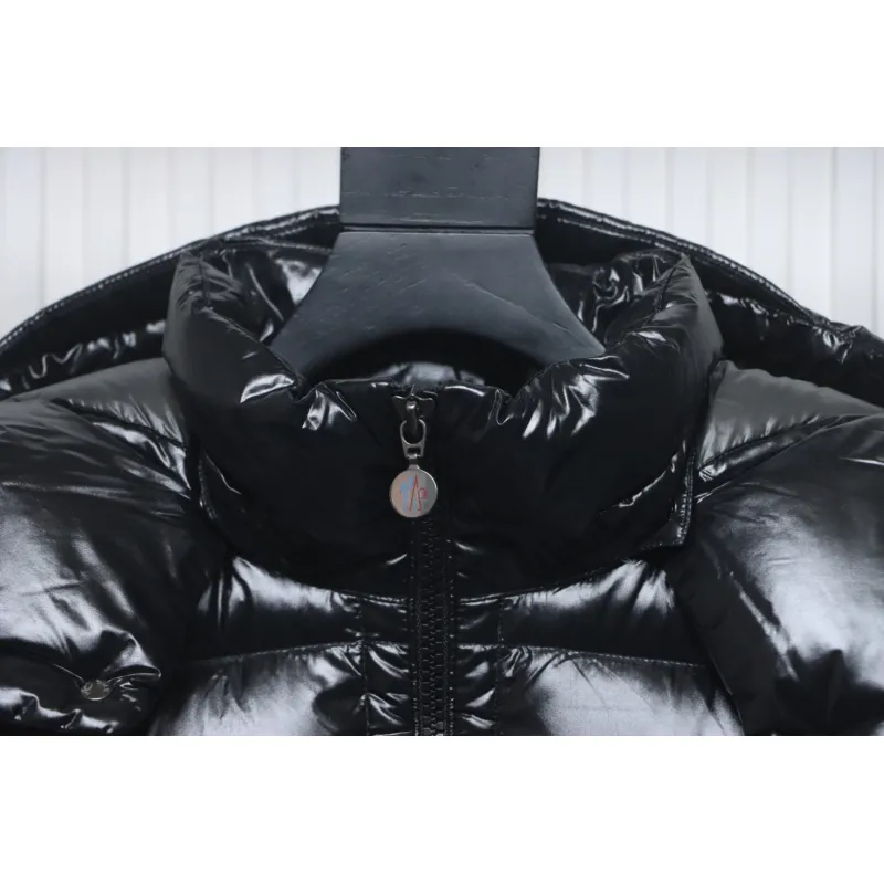 Top Quality Moncler Bormes Nylon Patent Hooded Vest