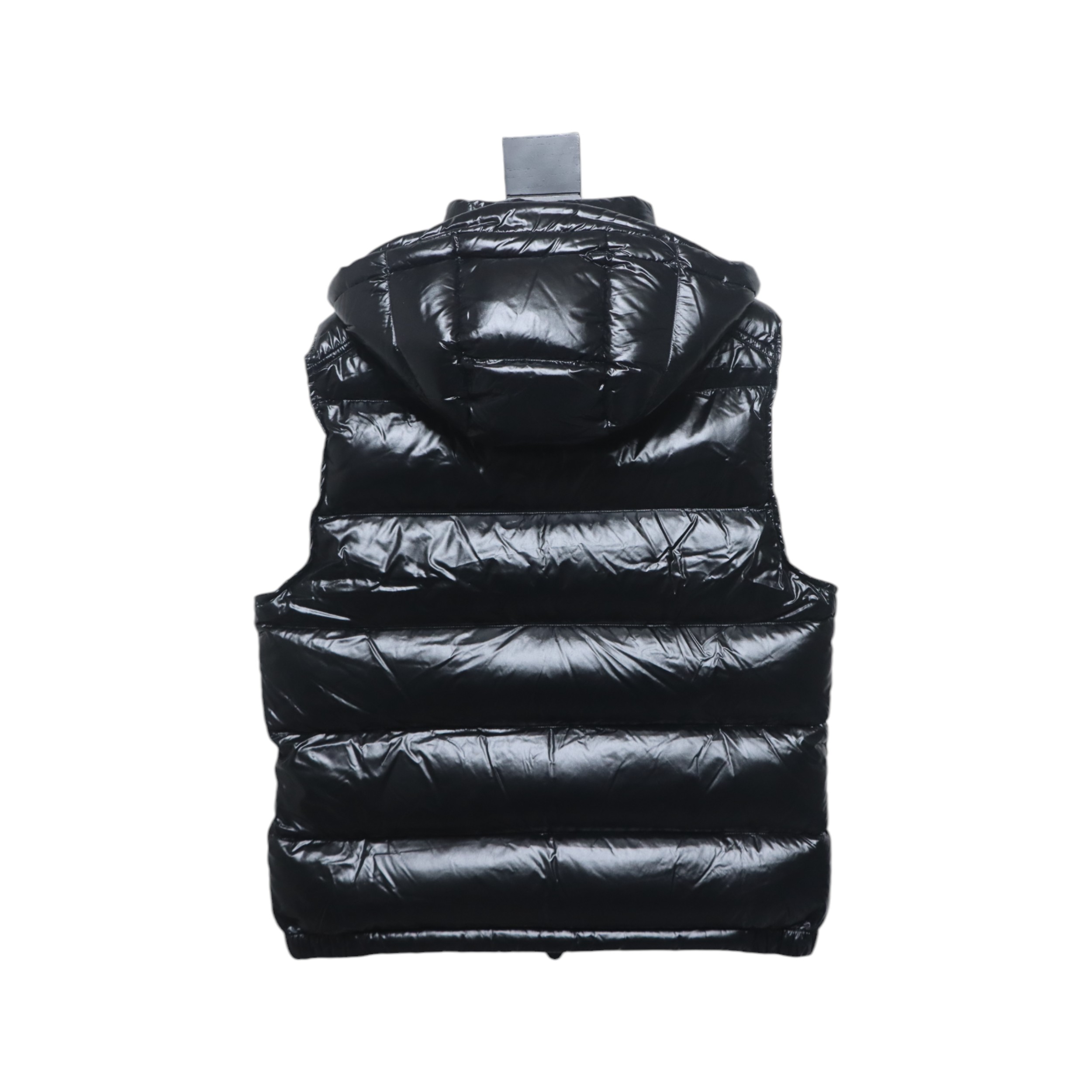 Top Quality Moncler Bormes Nylon Patent Hooded Vest