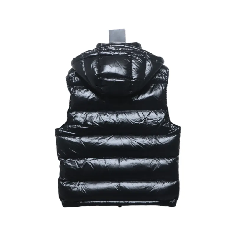 Top Quality Moncler Bormes Nylon Patent Hooded Vest