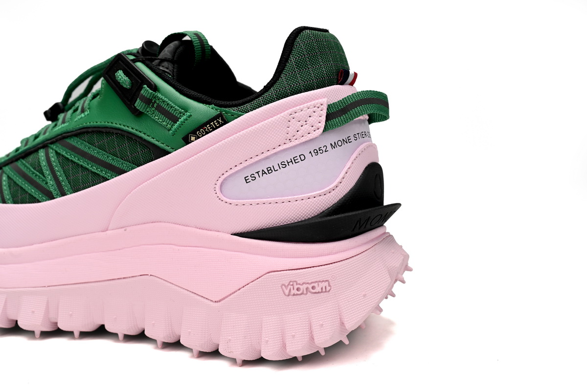    Moncler Trailgrip Gore-Tex Low Pink Green M00230M2058-P48