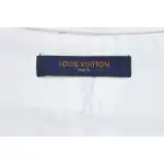 Top Quality LV sheet music print denim jacket
