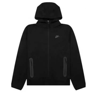 Nike Sportswear Tech Fleece Full-Zip Hoodie & Joggers Set Black  02