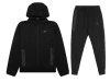 Top Quality    Nike Sportswear Tech Fleece Full-Zip Hoodie & Joggers Set Black 