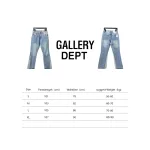 Top Quality GALLERY DEPT GD Washed Flared Jeans