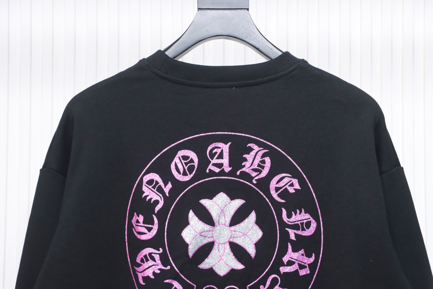     Chrome Hearts 24Fw Cross Print Crew Neck Sweatshirt