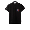Top Quality     Chrome Hearts Rainbow Cross Print T-Shirt Black