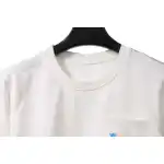 Top Quality Chrome Hearts Rainbow Cross Print T-Shirt White