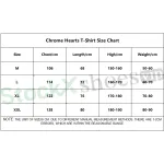 Top Quality Chrome Hearts Rainbow Cross Print T-Shirt White