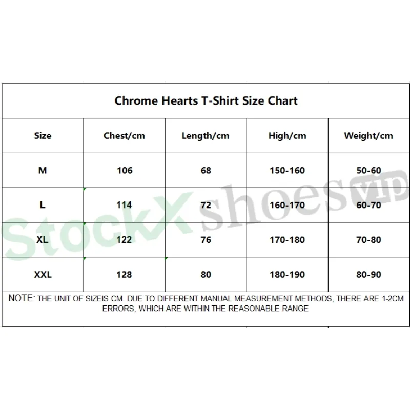Top Quality Chrome Hearts Rainbow Cross Print T-Shirt White
