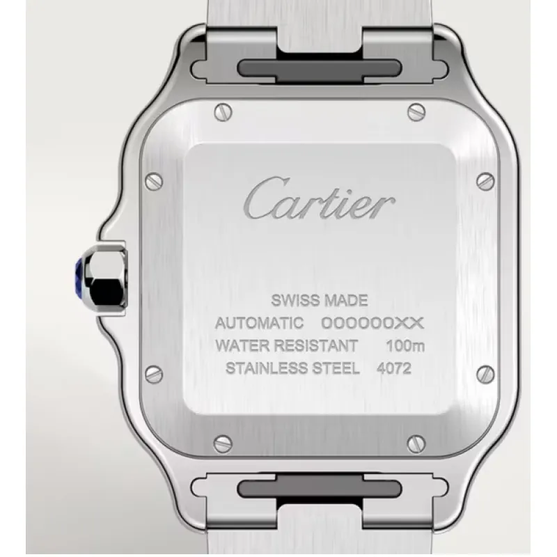 Cartier Santos Large Model De Watch WSSA0037