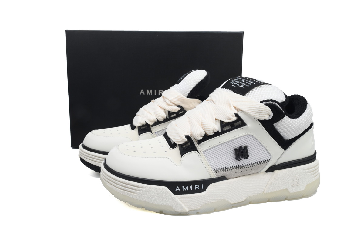  AMIRI MA-1 Black Quad Monogram Print AMFOSR1085