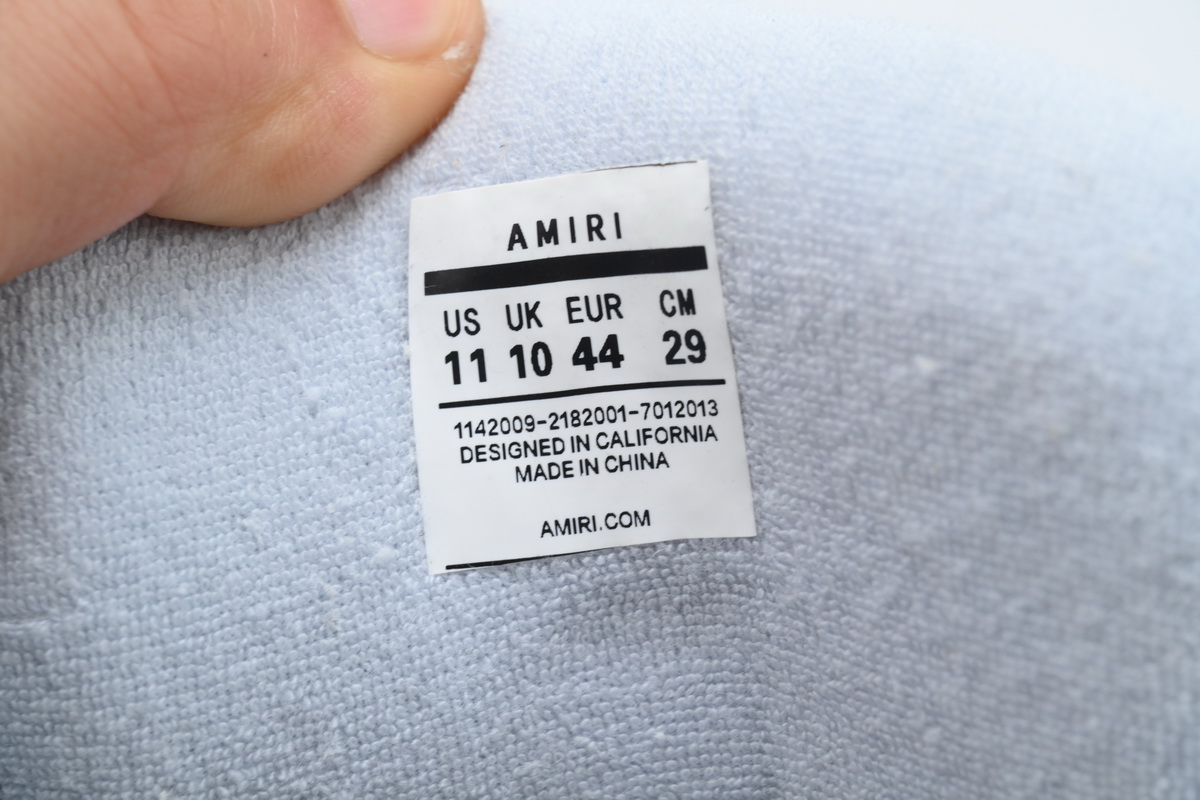     AMIRI MA-1 White Blue SS23MFS012-123