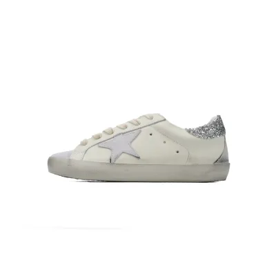 Golden Goose Super Star 'Sparkling Silver Heel' 01