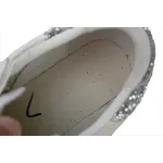 Golden Goose Super Star 'Sparkling Silver Heel'