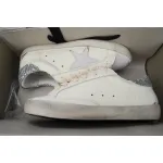 Golden Goose Super Star 'Sparkling Silver Heel'