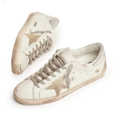 Golden Goose 'Super-Star with silver heel tab and metal stud lettering' 02