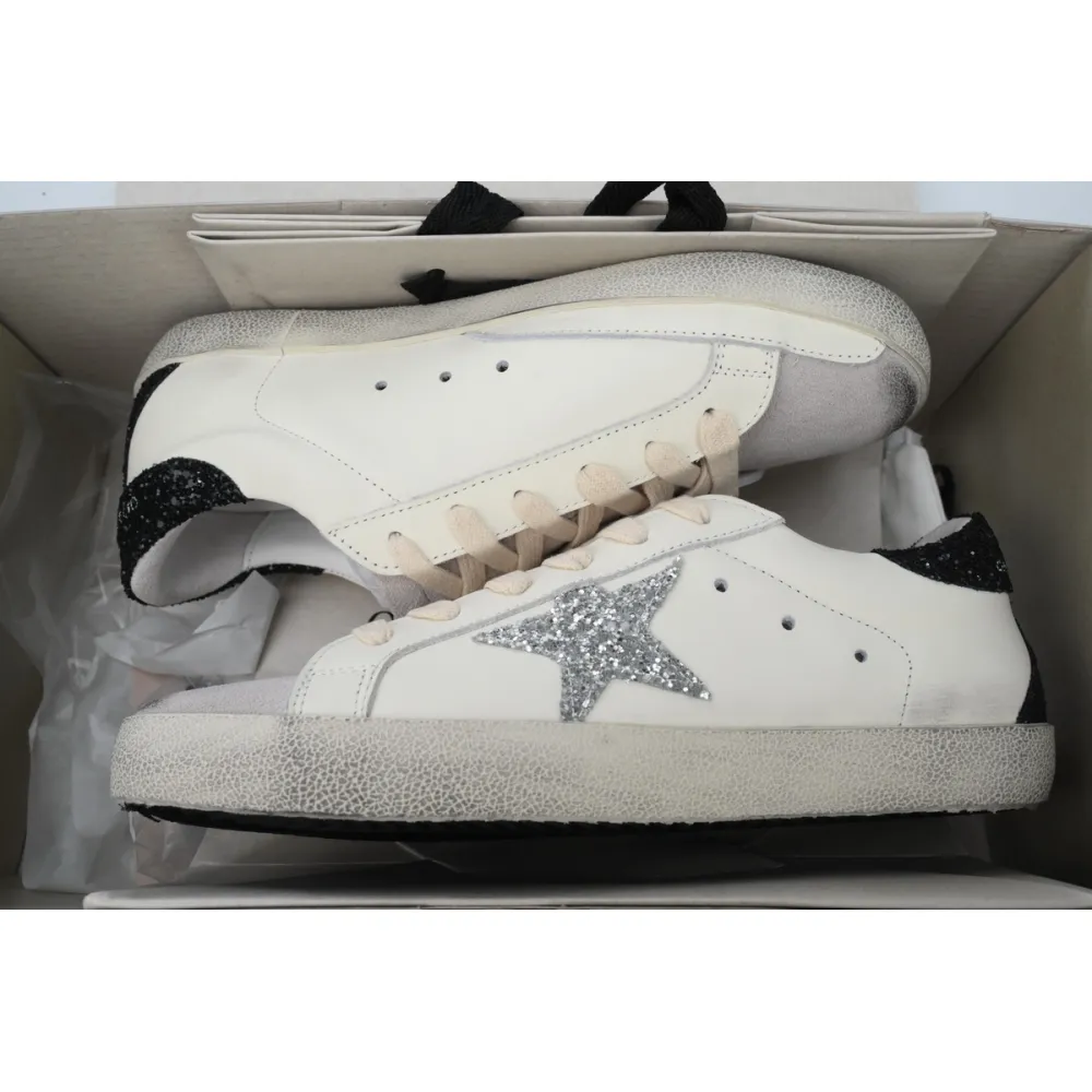 Golden Goose Super Star 'Black Grey Heel'