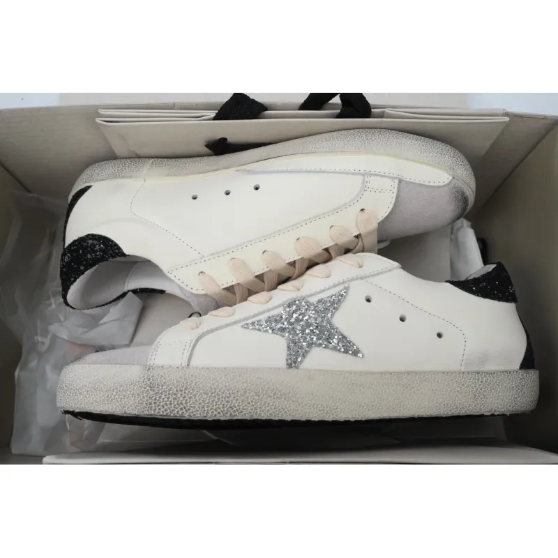Golden Goose Super Star 'Black Grey Heel'