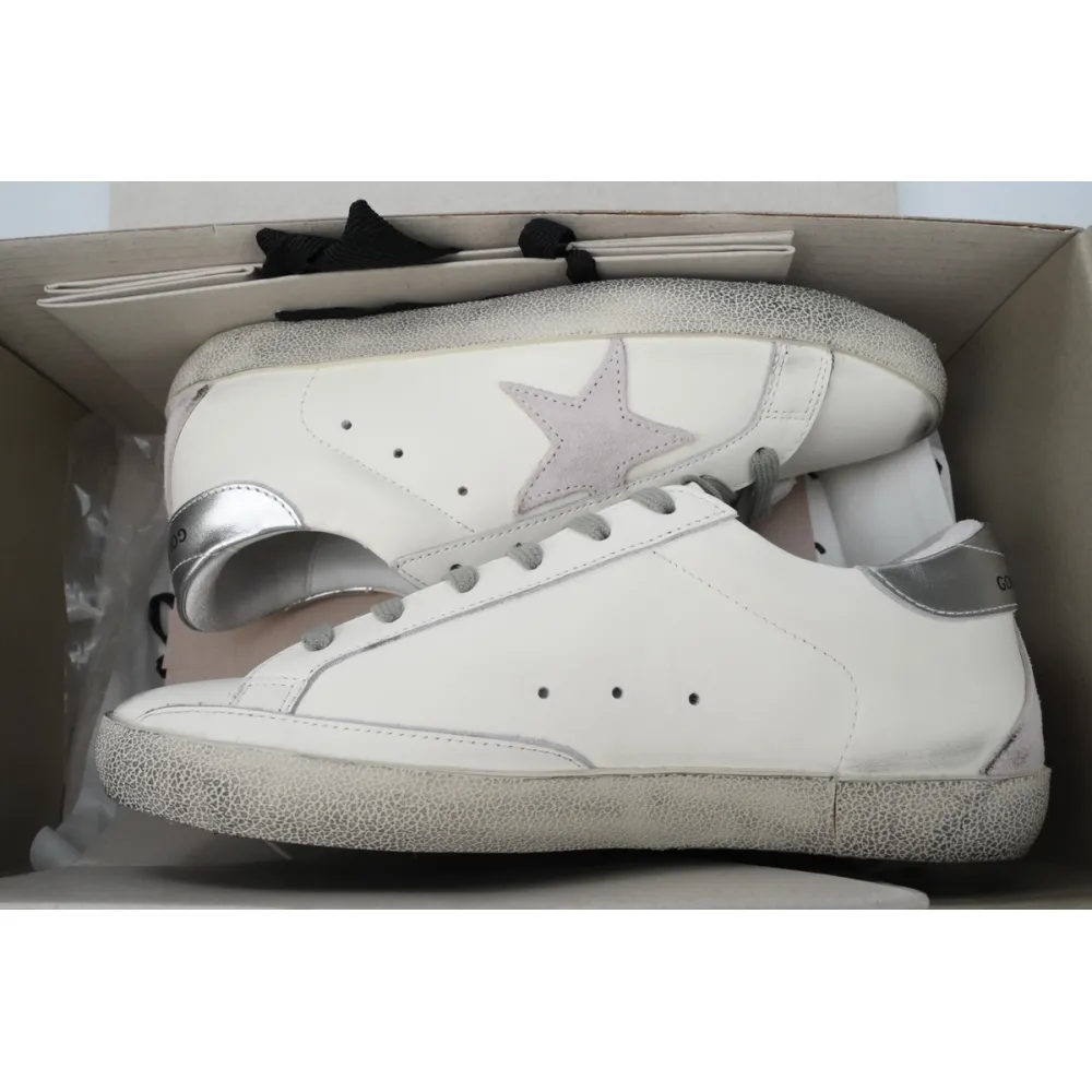 Golden Goose Super Star 'Silver Heel'