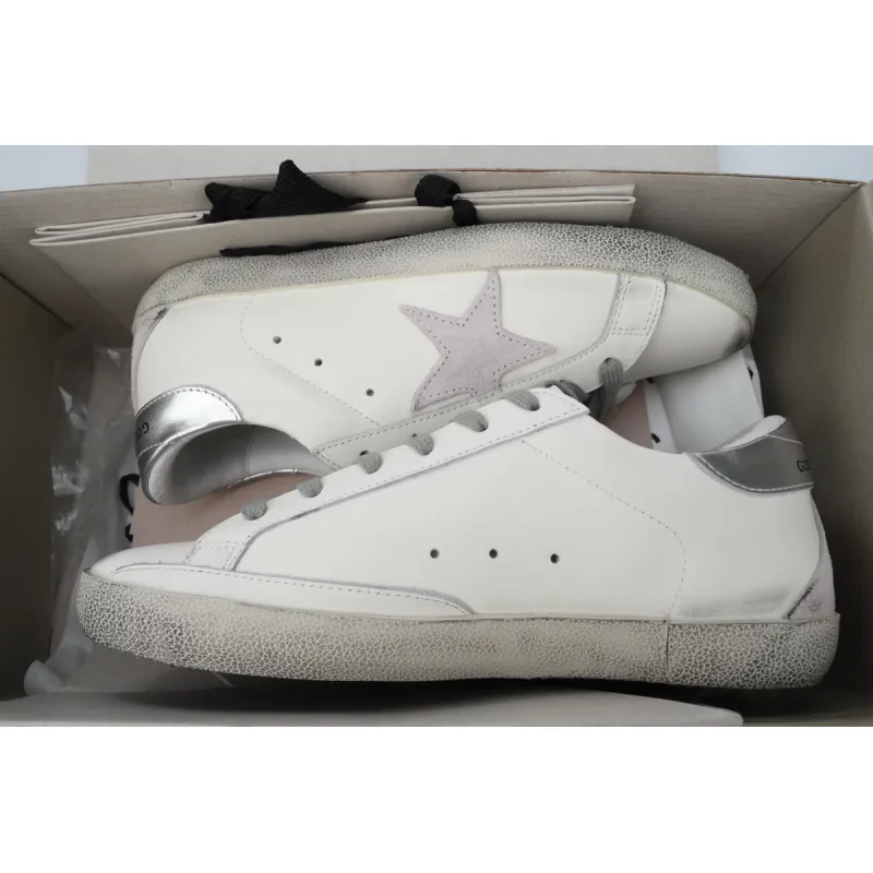 Golden Goose Super Star 'Silver Heel'
