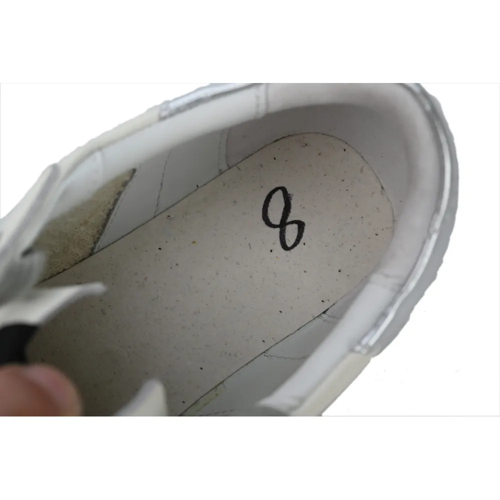 Golden Goose Super Star 'Silver Heel Silver Star'