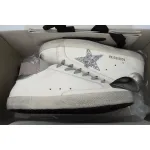 Golden Goose Super Star 'Silver Heel Silver Star'