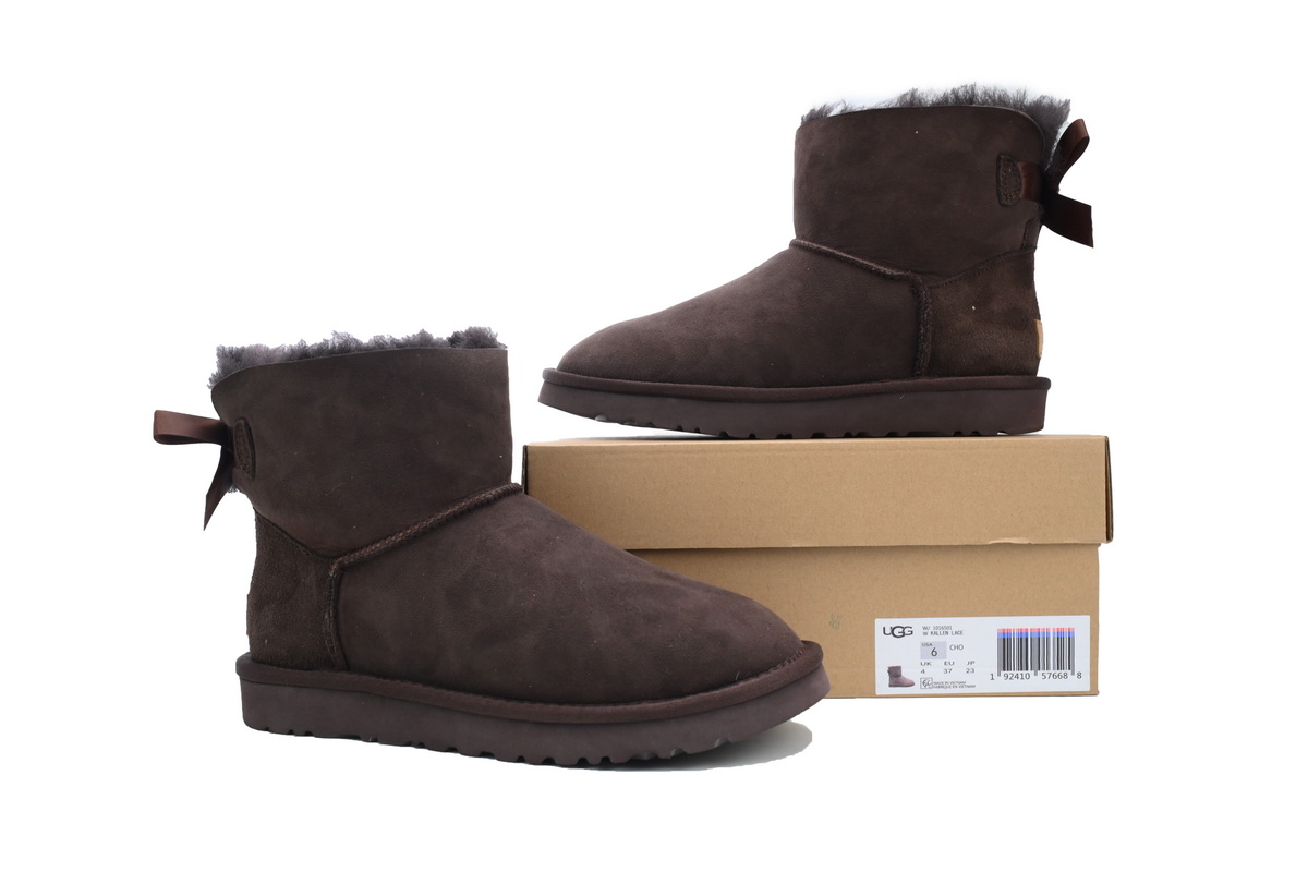 Pkgod UGG Mini Bailey Bow II Coffee 1016501