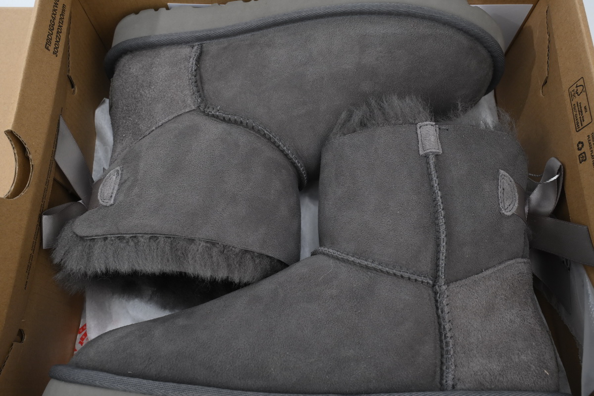 Pkgod UGG Mini Bailey Bow II Grey 1016501