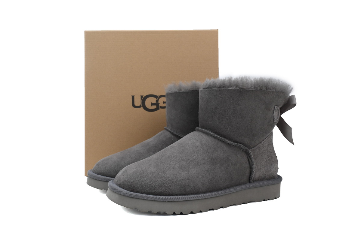 Pkgod UGG Mini Bailey Bow II Grey 1016501
