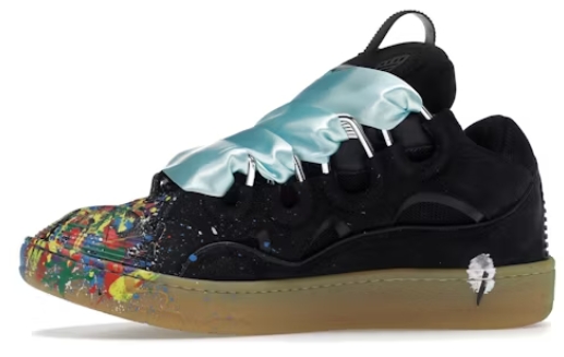 Lanvin Leather Curb Gallery Dept. Black Multi