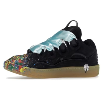 Lanvin Leather Curb Gallery Dept. Black Multi 01