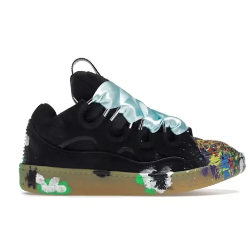 Lanvin Leather Curb Gallery Dept. Black Multi