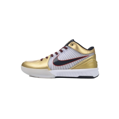Nike Kobe 4 Protro Gold Medal  FQ3544-100 01