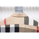 Top Quality Burberry Classic Large Check Colour Block Plaid Shirt