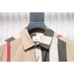 Top Quality Burberry Classic Large Check Colour Block Plaid Shirt