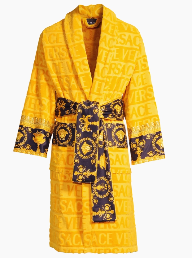     Baroque bathrobe Gold