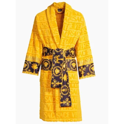 Top Quality Baroque bathrobe Gold 01