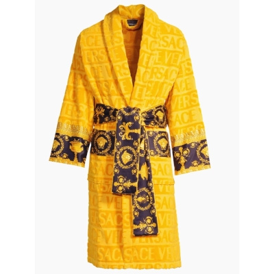     Baroque bathrobe Gold 01