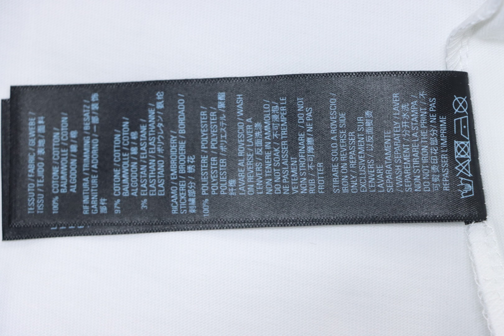 Top Quality Balenciaga Letter Print Short Sleeve