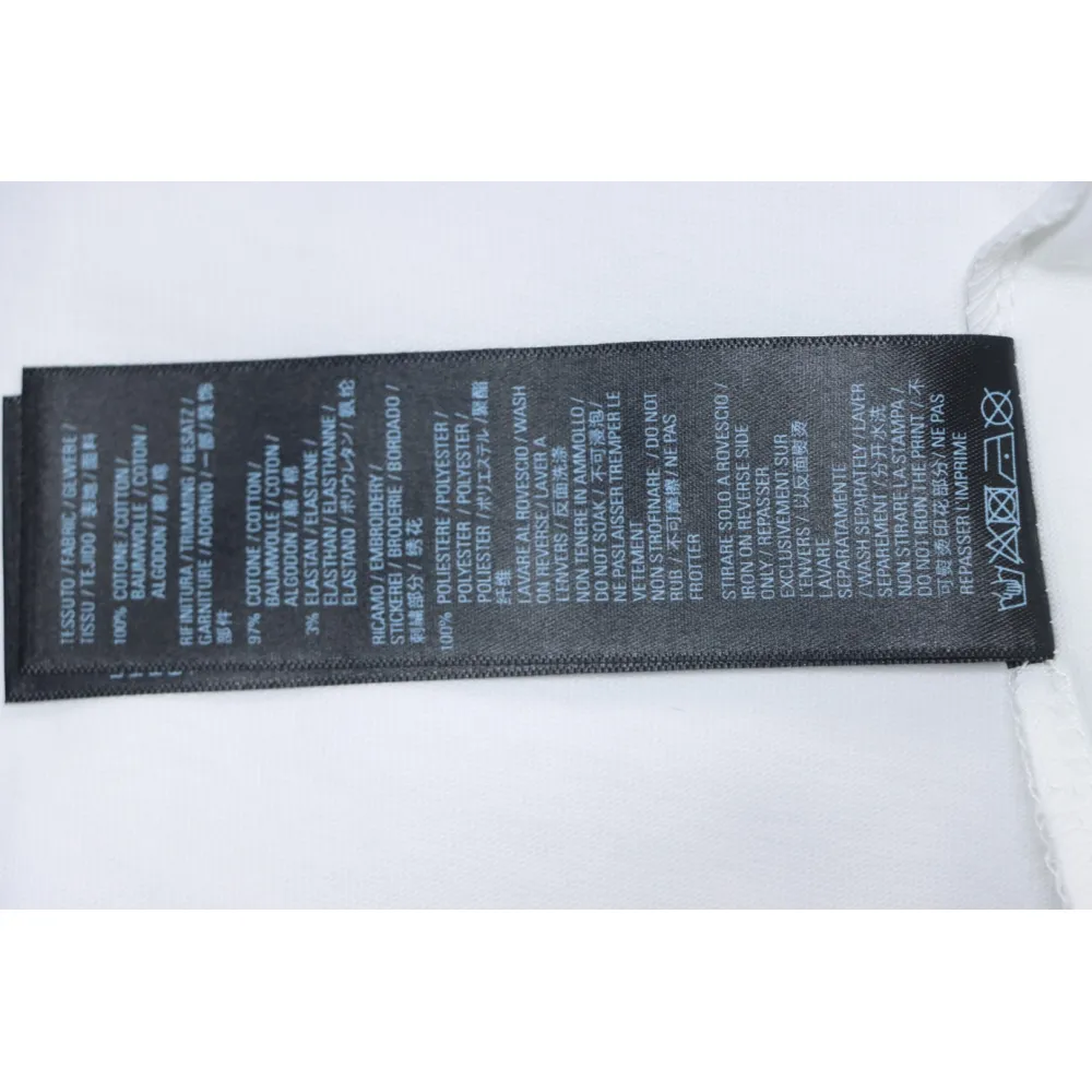 Top Quality Balenciaga Letter Print Short Sleeve