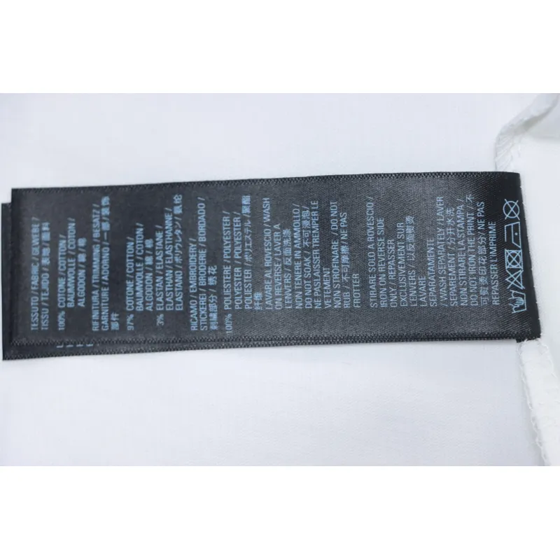 Top Quality Balenciaga Letter Print Short Sleeve