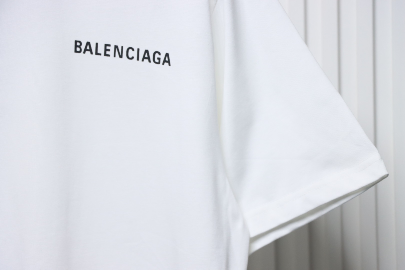 Top Quality Balenciaga Letter Print Short Sleeve