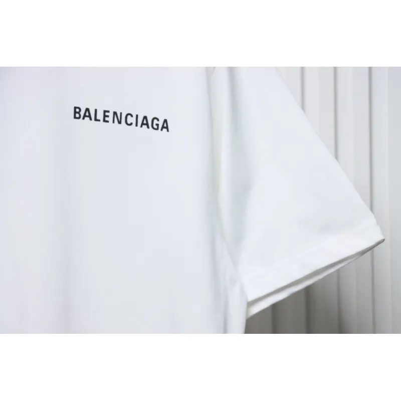Top Quality Balenciaga Letter Print Short Sleeve