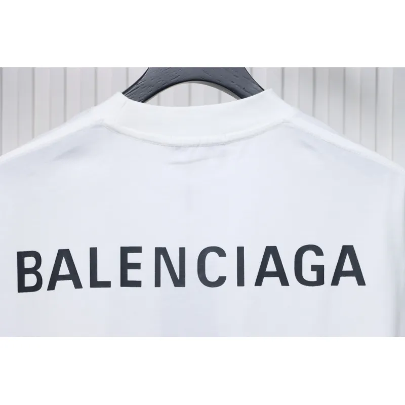 Top Quality Balenciaga Letter Print Short Sleeve